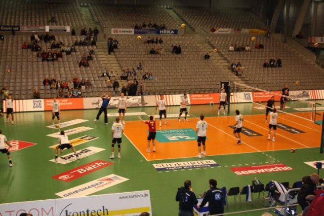 Beim Volleyball