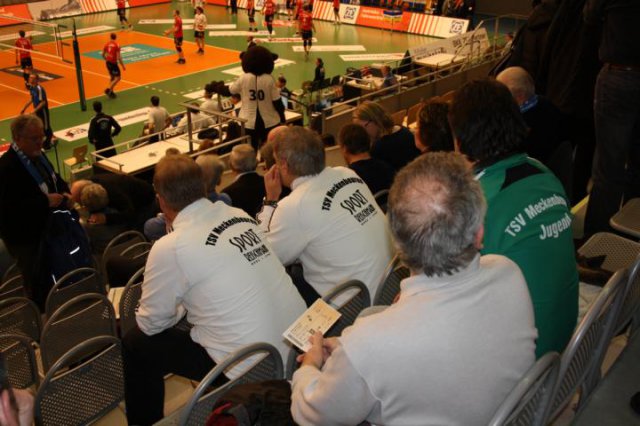Beim Volleyball